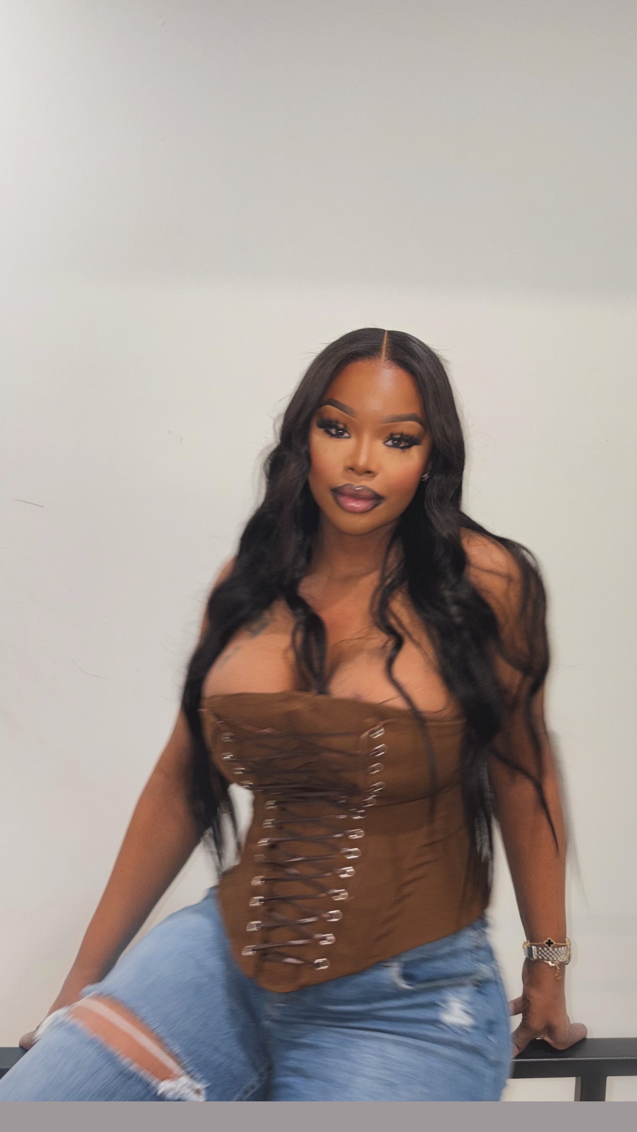“Ms Vixen” Corset Top